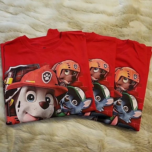 NWT Paw Patrol red t-shirt - Picture 4 of 4